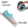imageJOINFREE Kids Boys and Girls Swim Water Shoes Toddler Quick Dry Aqua Socks Barefoot Skin Shoes for Beach SportsBlue Orange