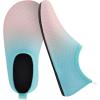 imageJOINFREE Kids Boys and Girls Swim Water Shoes Toddler Quick Dry Aqua Socks Barefoot Skin Shoes for Beach SportsBlue Orange