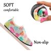 imageJOINFREE Kids Boys and Girls Swim Water Shoes Toddler Quick Dry Aqua Socks Barefoot Skin Shoes for Beach SportsColor Heart