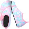 imageJOINFREE Kids Boys and Girls Swim Water Shoes Toddler Quick Dry Aqua Socks Barefoot Skin Shoes for Beach SportsColorful Scale