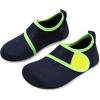 imageJOINFREE Kids Boys and Girls Swim Water Shoes Toddler Quick Dry Aqua Socks Barefoot Skin Shoes for Beach SportsEasy Navy