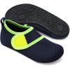 imageJOINFREE Kids Boys and Girls Swim Water Shoes Toddler Quick Dry Aqua Socks Barefoot Skin Shoes for Beach SportsEasy Navy