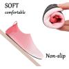 imageJOINFREE Kids Boys and Girls Swim Water Shoes Toddler Quick Dry Aqua Socks Barefoot Skin Shoes for Beach SportsGradient Pink
