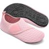 imageJOINFREE Kids Boys and Girls Swim Water Shoes Toddler Quick Dry Aqua Socks Barefoot Skin Shoes for Beach SportsLight Pink