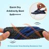 imageJOINFREE Kids Boys and Girls Swim Water Shoes Toddler Quick Dry Aqua Socks Barefoot Skin Shoes for Beach SportsM Blueblack