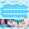 imageJOINFREE Kids Boys and Girls Swim Water Shoes Toddler Quick Dry Aqua Socks Barefoot Skin Shoes for Beach SportsM Color Pink