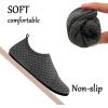 imageJOINFREE Kids Boys and Girls Swim Water Shoes Toddler Quick Dry Aqua Socks Barefoot Skin Shoes for Beach SportsM Darkgrey