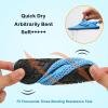 imageJOINFREE Kids Boys and Girls Swim Water Shoes Toddler Quick Dry Aqua Socks Barefoot Skin Shoes for Beach SportsM Lightblue