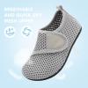 imageJOINFREE Kids Boys and Girls Swim Water Shoes Toddler Quick Dry Aqua Socks Barefoot Skin Shoes for Beach SportsM Lightgrey