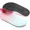 imageJOINFREE Kids Boys and Girls Swim Water Shoes Toddler Quick Dry Aqua Socks Barefoot Skin Shoes for Beach SportsMint Pink