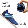 imageJOINFREE Kids Boys and Girls Swim Water Shoes Toddler Quick Dry Aqua Socks Barefoot Skin Shoes for Beach SportsSplice Navy