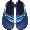 imageJOINFREE Kids Boys and Girls Swim Water Shoes Toddler Quick Dry Aqua Socks Barefoot Skin Shoes for Beach SportsSplice Navy