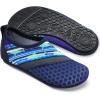 imageJOINFREE Kids Boys and Girls Swim Water Shoes Toddler Quick Dry Aqua Socks Barefoot Skin Shoes for Beach SportsSplice Navy