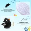 imageJOINFREE Toddler Boys Girls Water Shoes Breathable Qucik Dry Sport Beach Sandals Lightweight Barefoot FlexibleBlack