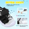 imageJOINFREE Toddler Boys Girls Water Shoes Breathable Qucik Dry Sport Beach Sandals Lightweight Barefoot FlexibleBlack Grey