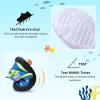 imageJOINFREE Toddler Boys Girls Water Shoes Breathable Qucik Dry Sport Beach Sandals Lightweight Barefoot FlexibleBluegreen