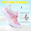 imageJOINFREE Toddler Boys Girls Water Shoes Breathable Qucik Dry Sport Beach Sandals Lightweight Barefoot FlexibleColorful Horse