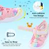 imageJOINFREE Toddler Boys Girls Water Shoes Breathable Qucik Dry Sport Beach Sandals Lightweight Barefoot FlexibleColorful Horse