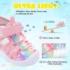 imageJOINFREE Toddler Boys Girls Water Shoes Breathable Qucik Dry Sport Beach Sandals Lightweight Barefoot FlexibleColorful Horse