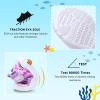 imageJOINFREE Toddler Boys Girls Water Shoes Breathable Qucik Dry Sport Beach Sandals Lightweight Barefoot FlexibleDye Purple