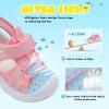 imageJOINFREE Toddler Boys Girls Water Shoes Breathable Qucik Dry Sport Beach Sandals Lightweight Barefoot FlexibleGrbluepink