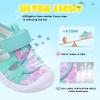 imageJOINFREE Toddler Boys Girls Water Shoes Breathable Qucik Dry Sport Beach Sandals Lightweight Barefoot FlexibleGreen Scale