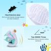 imageJOINFREE Toddler Boys Girls Water Shoes Breathable Qucik Dry Sport Beach Sandals Lightweight Barefoot FlexibleGreen Scale