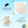 imageJOINFREE Toddler Boys Girls Water Shoes Breathable Qucik Dry Sport Beach Sandals Lightweight Barefoot FlexibleMesh Beige