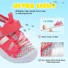 imageJOINFREE Toddler Boys Girls Water Shoes Breathable Qucik Dry Sport Beach Sandals Lightweight Barefoot FlexibleMesh Colorpink