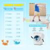 imageJOINFREE Toddler Boys Girls Water Shoes Breathable Qucik Dry Sport Beach Sandals Lightweight Barefoot FlexibleMulti Shark