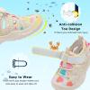 imageJOINFREE Toddler Boys Girls Water Shoes Breathable Qucik Dry Sport Beach Sandals Lightweight Barefoot FlexibleMultiheart