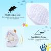 imageJOINFREE Toddler Boys Girls Water Shoes Breathable Qucik Dry Sport Beach Sandals Lightweight Barefoot FlexibleMultistripe