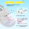 imageJOINFREE Toddler Boys Girls Water Shoes Breathable Qucik Dry Sport Beach Sandals Lightweight Barefoot FlexibleMultistripe