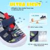 imageJOINFREE Toddler Boys Girls Water Shoes Breathable Qucik Dry Sport Beach Sandals Lightweight Barefoot FlexibleNavyblue Dinosaur