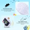 imageJOINFREE Toddler Boys Girls Water Shoes Breathable Qucik Dry Sport Beach Sandals Lightweight Barefoot FlexibleNavyblue Dinosaur