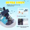 imageJOINFREE Toddler Boys Girls Water Shoes Breathable Qucik Dry Sport Beach Sandals Lightweight Barefoot FlexibleNavysahrk