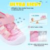 imageJOINFREE Toddler Boys Girls Water Shoes Breathable Qucik Dry Sport Beach Sandals Lightweight Barefoot FlexiblePink Pleopard