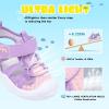 imageJOINFREE Toddler Boys Girls Water Shoes Breathable Qucik Dry Sport Beach Sandals Lightweight Barefoot FlexiblePink Purple