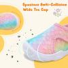 imageJOINFREE Toddler Boys Girls Barefoot Shoes Breathable Kids Sneakers Lightweight Walking Shoes Slip On Tennie Shoes Protect Toes School ShoesColorscale
