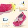 imageJOINFREE Toddler Boys Girls Barefoot Shoes Breathable Kids Sneakers Lightweight Walking Shoes Slip On Tennie Shoes Protect Toes School ShoesRosered