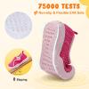 imageJOINFREE Toddler Boys Girls Barefoot Shoes Breathable Kids Sneakers Lightweight Walking Shoes Slip On Tennie Shoes Protect Toes School ShoesRosered