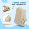 imageJOINFREE Toddler Sandals Boys Girls Breathable Closed Toe Water Beach Sandals Kids Wide Barefoot Summer Water Shoes Baby Walking SneakersBeige
