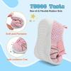 imageJOINFREE Toddler Sandals Boys Girls Breathable Closed Toe Water Beach Sandals Kids Wide Barefoot Summer Water Shoes Baby Walking SneakersColorpink