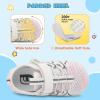 imageJOINFREE Toddler Sandals Boys Girls Breathable Closed Toe Water Beach Sandals Kids Wide Barefoot Summer Water Shoes Baby Walking SneakersColorwhite