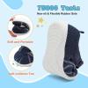imageJOINFREE Toddler Sandals Boys Girls Breathable Closed Toe Water Beach Sandals Kids Wide Barefoot Summer Water Shoes Baby Walking SneakersNavyblue