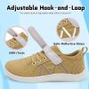 imageJOINFREE Toddler Shoes Boys Girls Wide Barefoot Shoes Little Kids Minimalist Sneakers Zero Drop Casual Walking Shoes Breathable Tennis Shoes Indoor OutdoorStripbrown