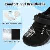 imageJOINFREE Toddler Shoes Boys Girls Wide Barefoot Shoes Little Kids Minimalist Sneakers Zero Drop Casual Walking Shoes Breathable Tennis Shoes Indoor OutdoorBlack