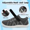 imageJOINFREE Toddler Shoes Boys Girls Wide Barefoot Shoes Little Kids Minimalist Sneakers Zero Drop Casual Walking Shoes Breathable Tennis Shoes Indoor OutdoorDarkgrey