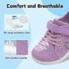 imageJOINFREE Toddler Shoes Boys Girls Wide Barefoot Shoes Little Kids Minimalist Sneakers Zero Drop Casual Walking Shoes Breathable Tennis Shoes Indoor OutdoorColorpurple