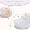 imageJOINFREE Toddler Shoes Boys Girls Wide Barefoot Shoes Slip On Sneakers for Toddler Kids Breathable Walking Shoes Lightweight Outdoor Tennis ShoesColor